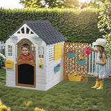 Dolu Children's Garden Playhouse with Fence
